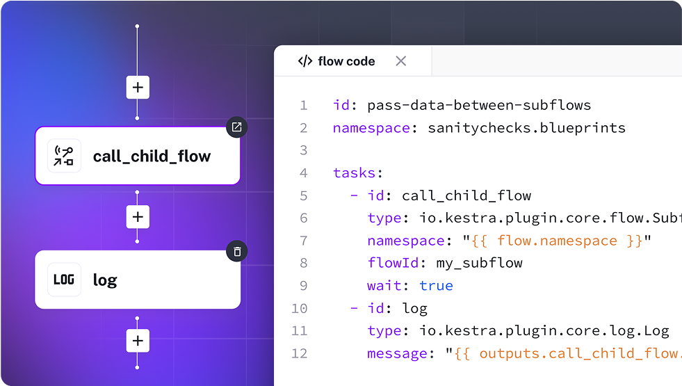 Reusable Logic with Subflows